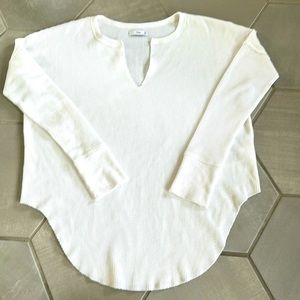 Aritzia Tna waffle top sz XS